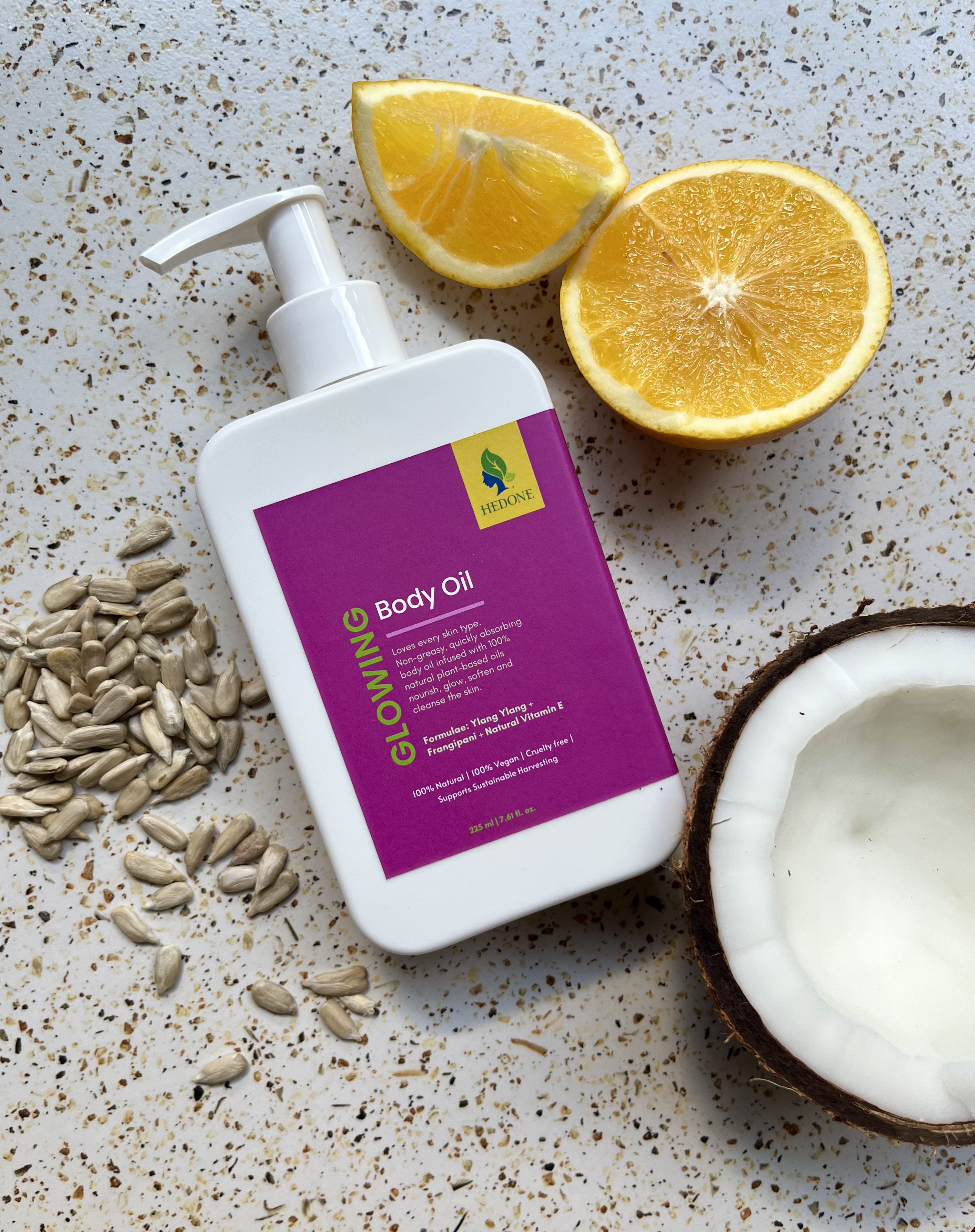 Huile Corps Lumière